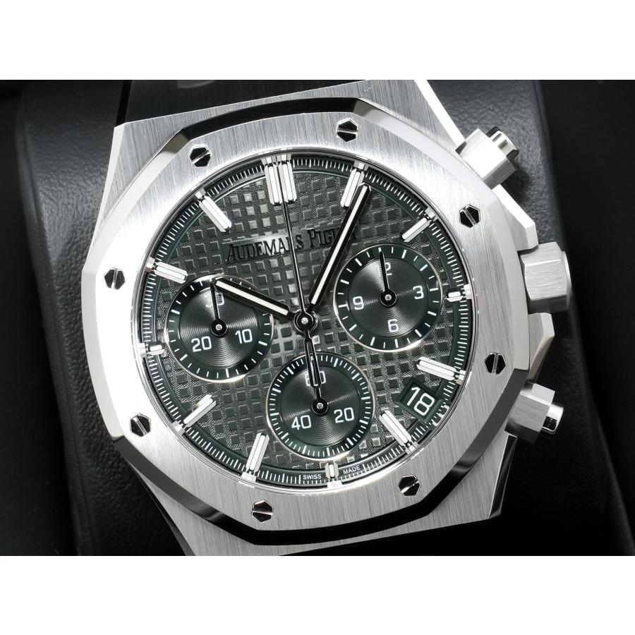 オーデマピゲ ロイヤルオーク クロノグラフ Ref.26240ST.OO.1320ST.08 ステンレススチール カーキグリーン文字盤 | ロイヤルオーク | 02