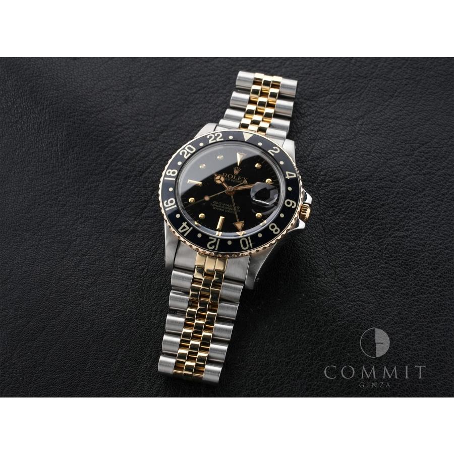 ロレックス GMTマスター Ref.16753 ステンレススチール/イエローゴールド ブラック文字盤 ジュビリーブレスレット | GMTマスター | 09