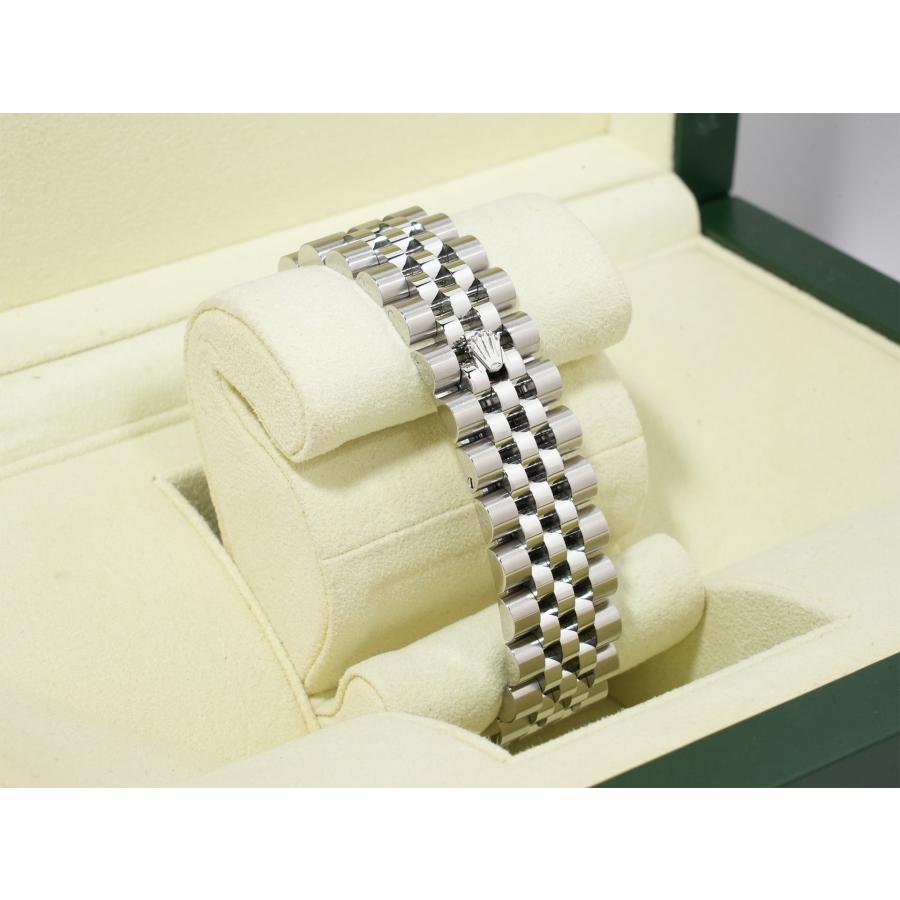 ロレックス デイトジャスト36 Ref.116234 SS/WG ブラックホリコンピューターx10Pダイヤモンド文字盤 ジュビリーブレスレット | デイトジャスト | 06