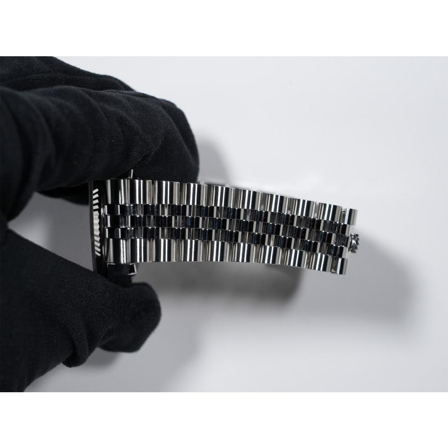 ロレックス デイトジャスト36 Ref.116234 SS/WG ブラックホリコンピューターx10Pダイヤモンド文字盤 ジュビリーブレスレット | デイトジャスト | 08