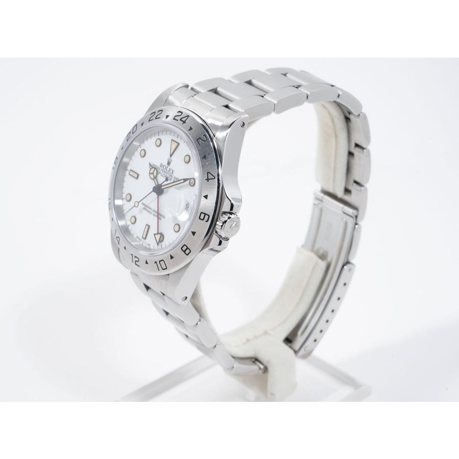 ロレックス エクスプローラーII Ref.16570 ステンレススチール ホワイト文字盤 オイスターブレスレット | エクスプローラーII | 03