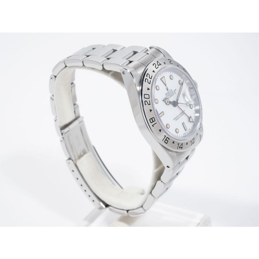 ロレックス エクスプローラーII Ref.16570 ステンレススチール ホワイト文字盤 オイスターブレスレット | エクスプローラーII | 04