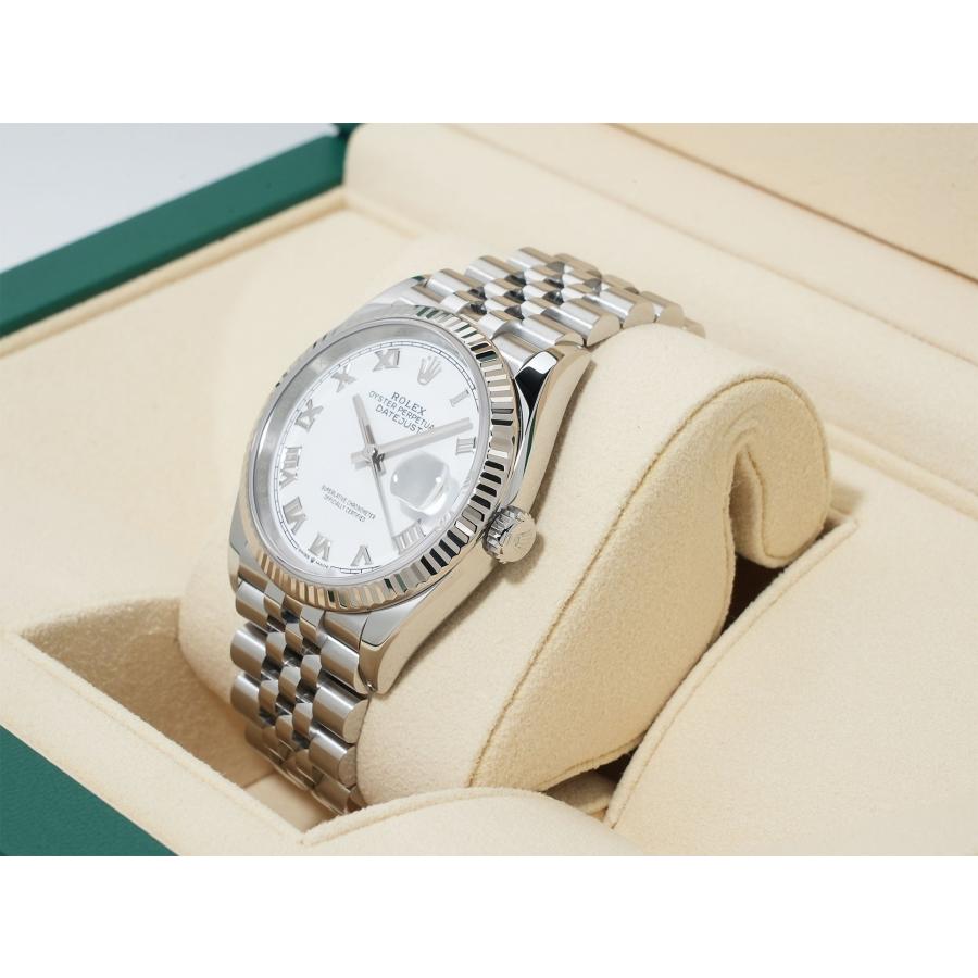 ロレックス デイトジャスト36 Ref.126234 ステンレススチール/ホワイトゴールド ホワイトローマン文字盤 ジュビリーブレスレット | デイトジャスト | 03