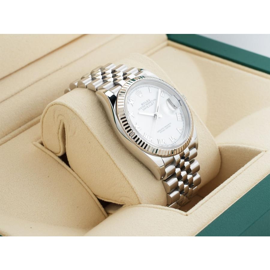 ロレックス デイトジャスト36 Ref.126234 ステンレススチール/ホワイトゴールド ホワイトローマン文字盤 ジュビリーブレスレット | デイトジャスト | 04