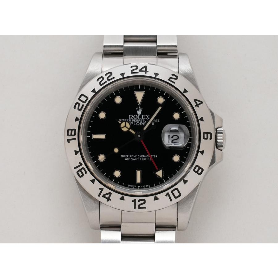 ロレックス エクスプローラーII Ref.16570 SS ブラック文字盤 | エクスプローラーII | 01