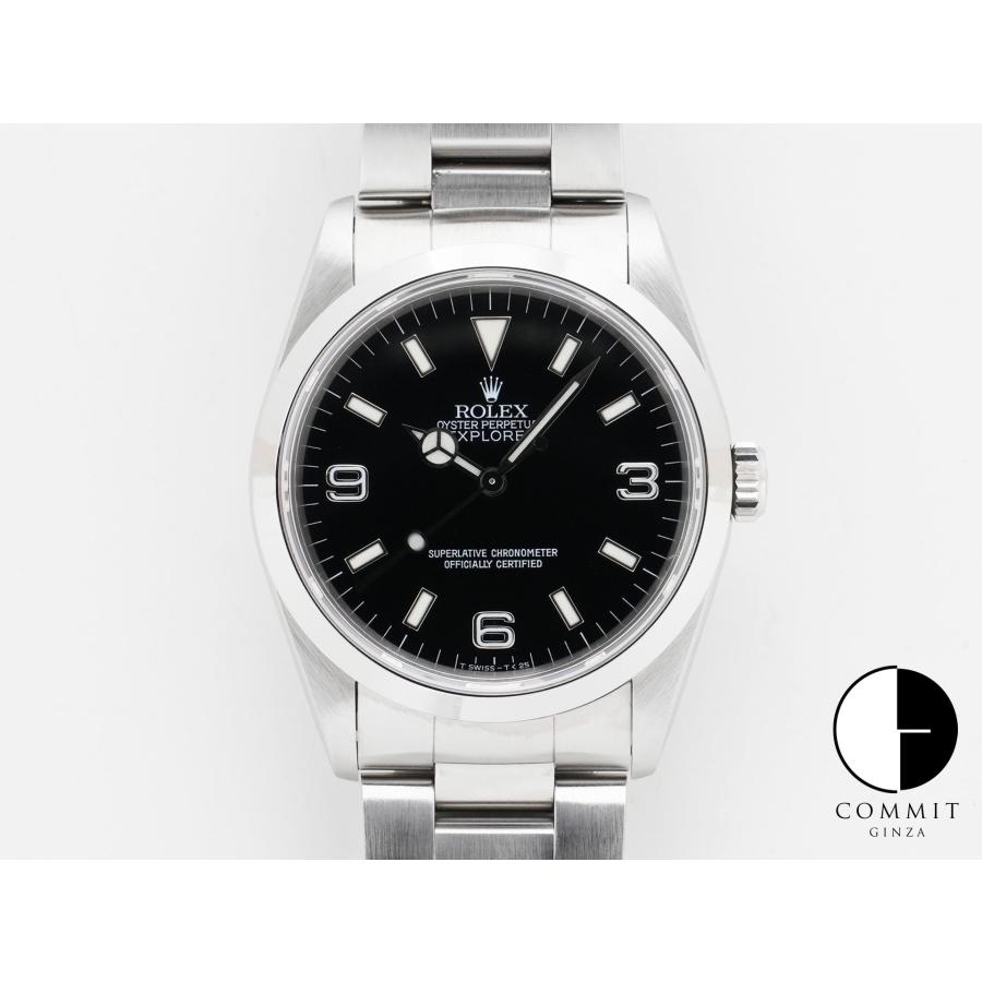 ロレックス エクスプローラーI Ref.14270 ステンレススチール ブラック文字盤 オイスターブレスレット | エクスプローラー（ROLEX）