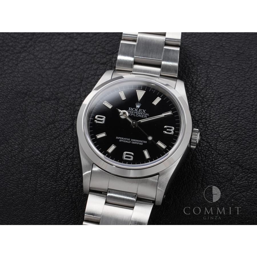 ロレックス エクスプローラーI Ref.14270 ステンレススチール ブラック文字盤 オイスターブレスレット | エクスプローラー（ROLEX） | 10