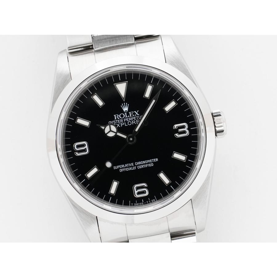 ロレックス エクスプローラーI Ref.14270 ステンレススチール ブラック文字盤 オイスターブレスレット | エクスプローラー（ROLEX） | 02