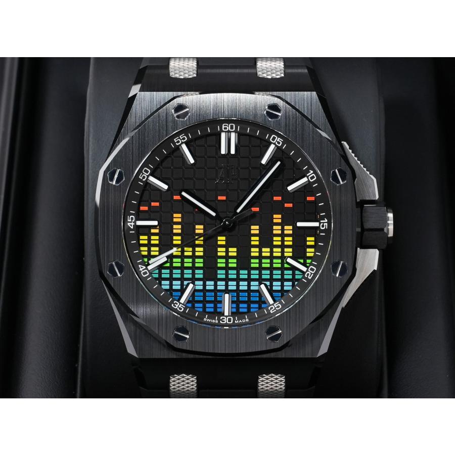 オーデマピゲ ロイヤルオーク オフショア ミュージック Ref.15600CE.OO.A002CA.01 BCE ブラック文字盤 | AUDEMARS PIGUET | 01