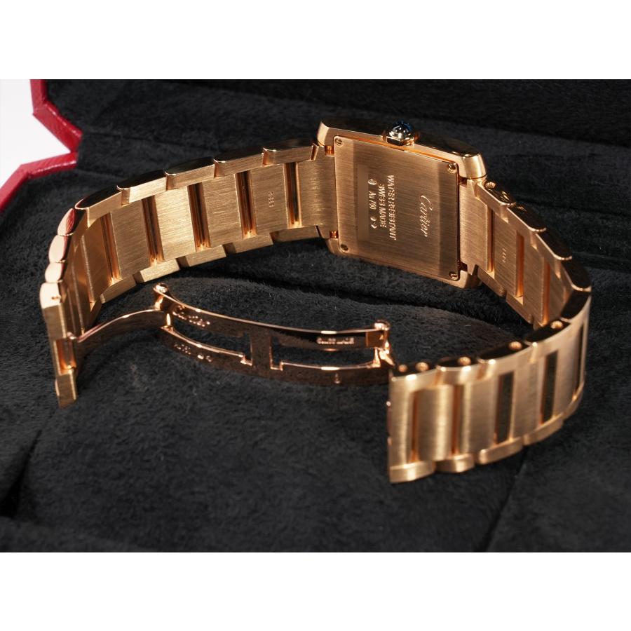 カルティエ タンク フランセーズ MM Ref.WGTA0113 イエローゴールド シルバー文字盤 | Cartier | 06