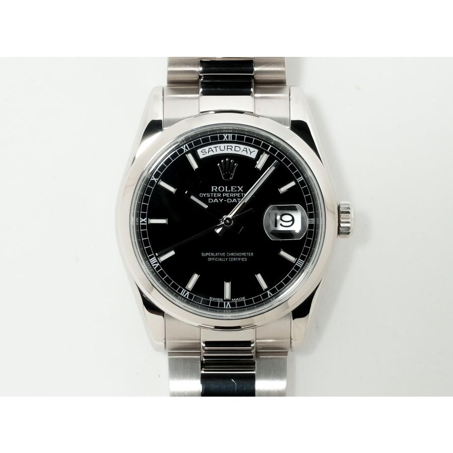 ロレックス デイデイト36 Ref.118209 18KWG ブラック文字盤 | デイデイト | 01