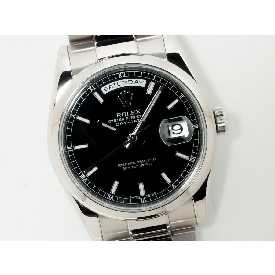 ロレックス デイデイト36 Ref.118209 18KWG ブラック文字盤 | デイデイト | 02