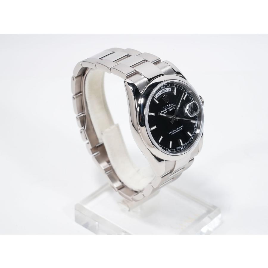 ロレックス デイデイト36 Ref.118209 18KWG ブラック文字盤 | デイデイト | 04