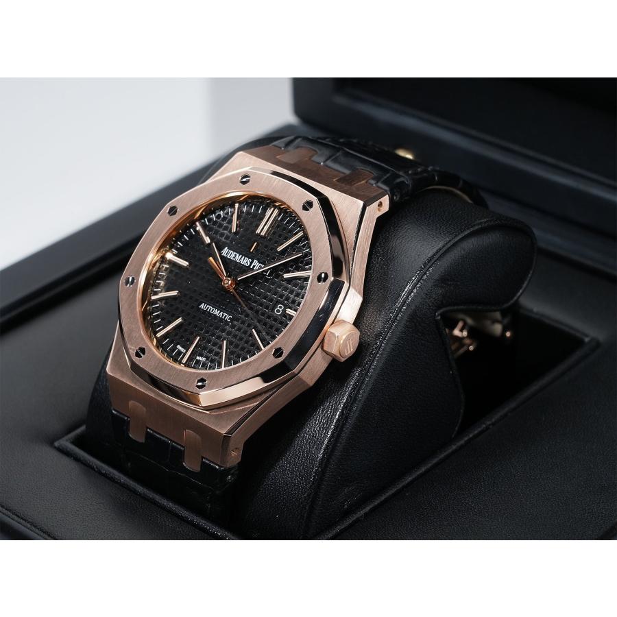 オーデマピゲ ロイヤルオーク Ref.15400OR.OO.D002CR.01 ピンクゴールド ブラック文字盤 | ロイヤルオーク | 03