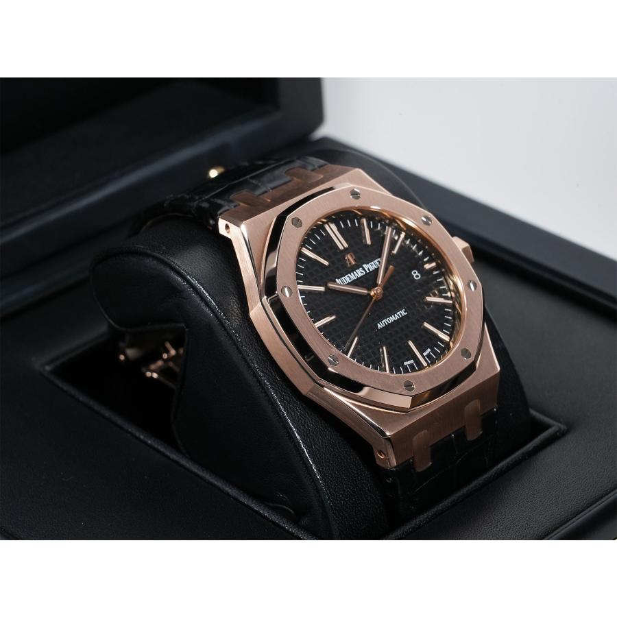 オーデマピゲ ロイヤルオーク Ref.15400OR.OO.D002CR.01 ピンクゴールド ブラック文字盤 | ロイヤルオーク | 04