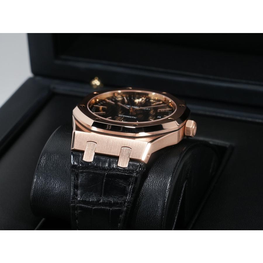 オーデマピゲ ロイヤルオーク Ref.15400OR.OO.D002CR.01 ピンクゴールド ブラック文字盤 | ロイヤルオーク | 05