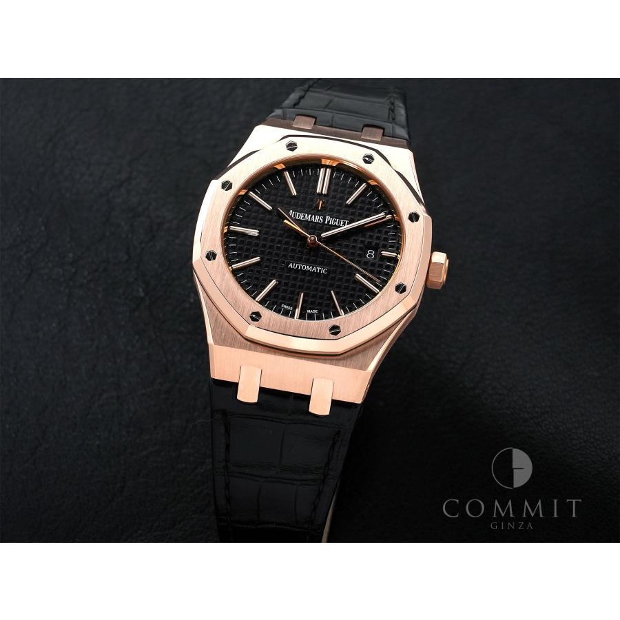 オーデマピゲ ロイヤルオーク Ref.15400OR.OO.D002CR.01 ピンクゴールド ブラック文字盤 | ロイヤルオーク | 09