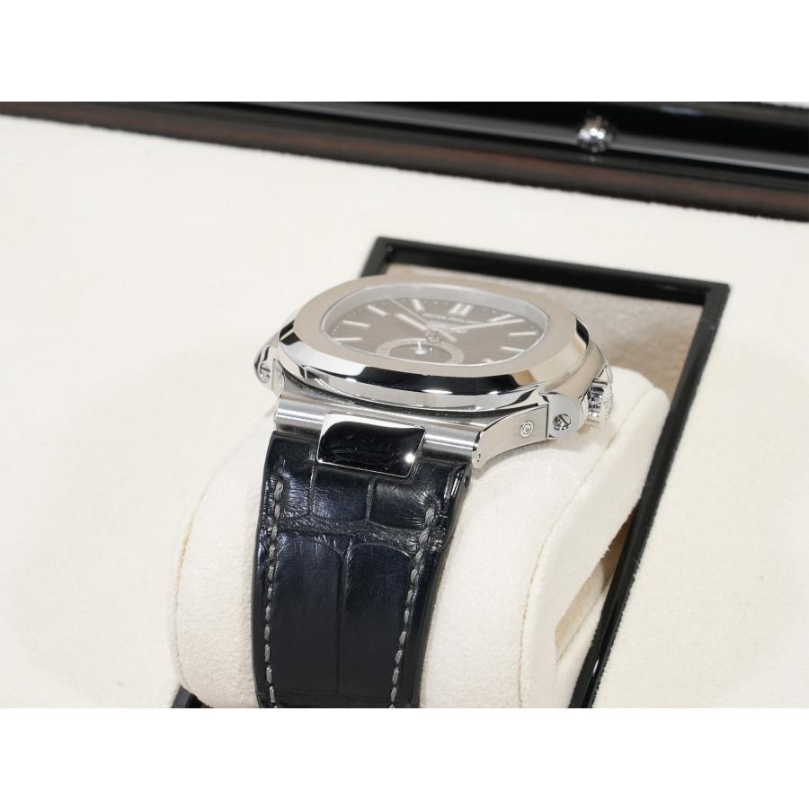 パテックフィリップ ノーチラス アニュアルカレンダー ムーンフェイズ Ref.5726A-001 SS ブラック文字盤 | ノーチラス | 05