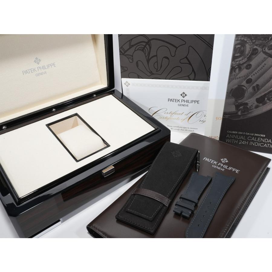 パテックフィリップ ノーチラス アニュアルカレンダー ムーンフェイズ Ref.5726A-001 SS ブラック文字盤 | ノーチラス | 08