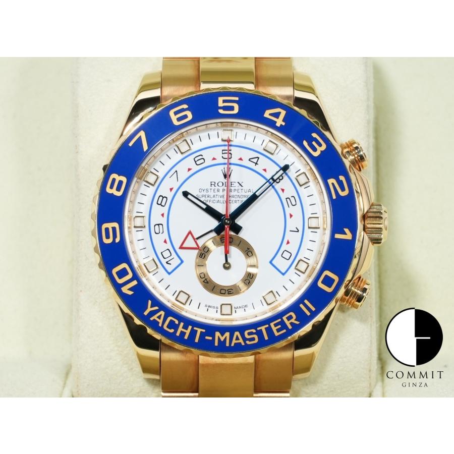 ロレックス ヨットマスターII Ref.116688 イエローゴールド ホワイト文字盤 | ヨットマスター
