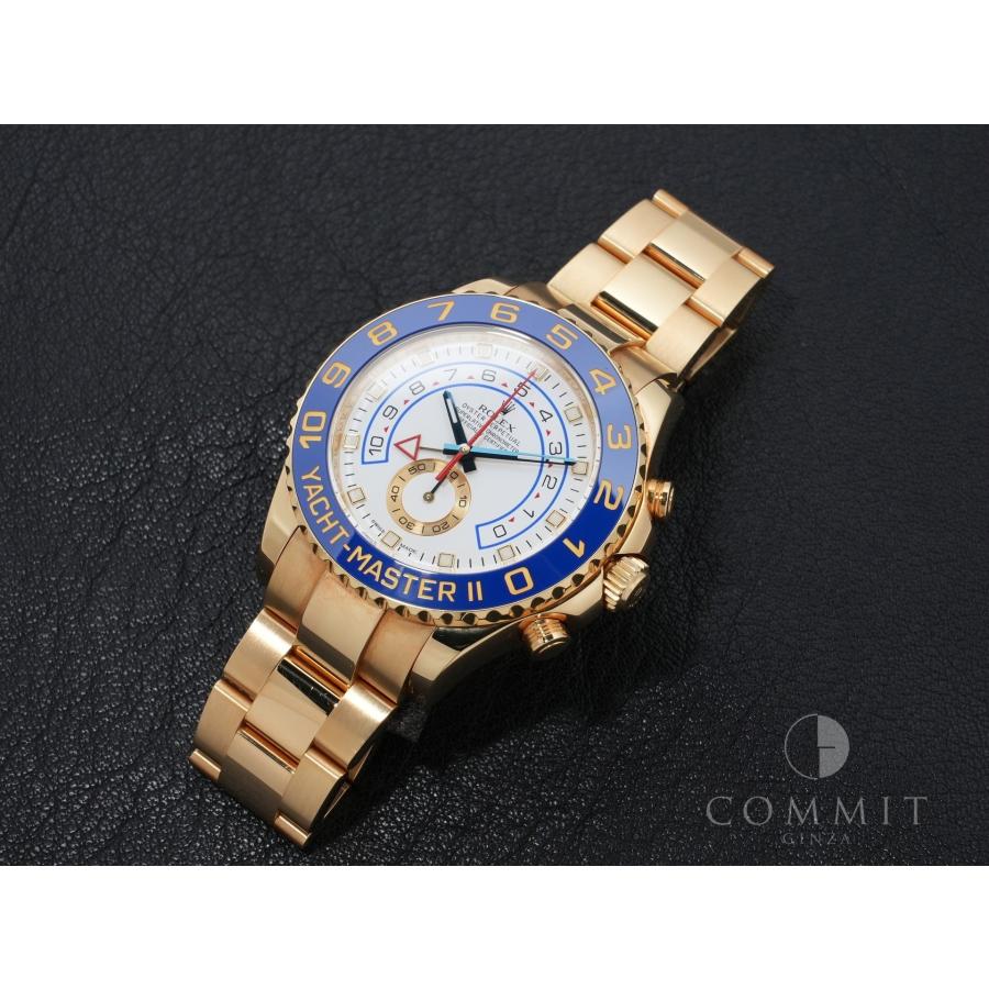 ロレックス ヨットマスターII Ref.116688 イエローゴールド ホワイト文字盤 | ヨットマスター | 10
