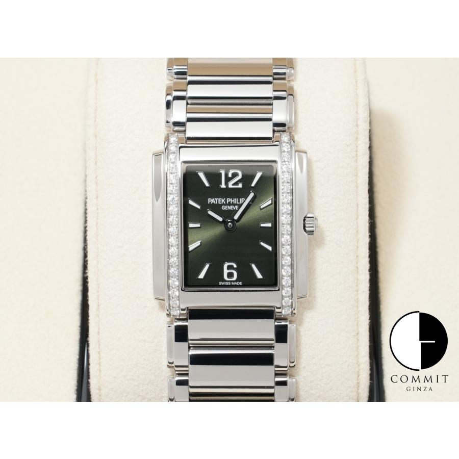 パテックフィリップ Twenty-4 Ref.4910/1200A-011 ステンレススチール オリーブグリーン文字盤 | PATEK PHILIPPE