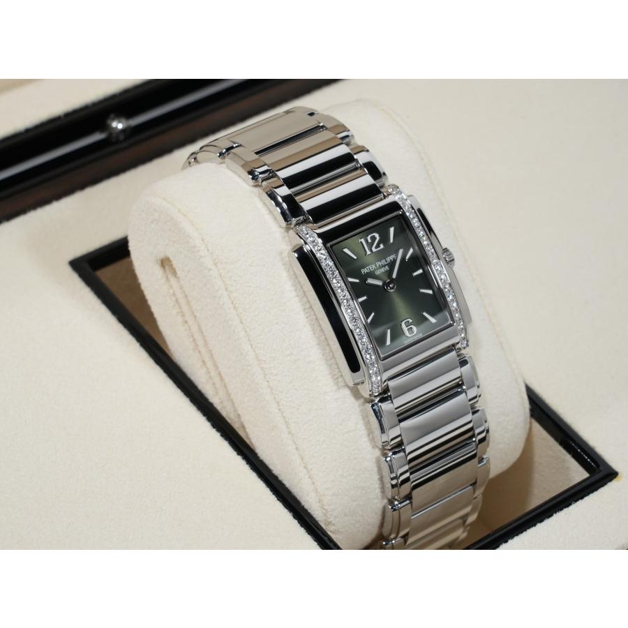 パテックフィリップ Twenty-4 Ref.4910/1200A-011 ステンレススチール オリーブグリーン文字盤 | PATEK PHILIPPE | 04