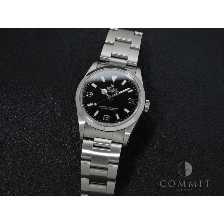 ロレックス エクスプローラーI Ref.14270 ステンレススチール ブラック文字盤 オイスターブレスレット | エクスプローラー（ROLEX） | 10