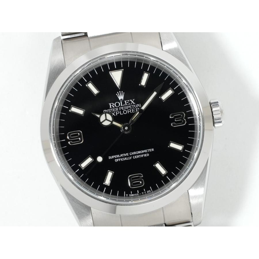 ロレックス エクスプローラーI Ref.14270 ステンレススチール ブラック文字盤 オイスターブレスレット | エクスプローラー（ROLEX） | 02