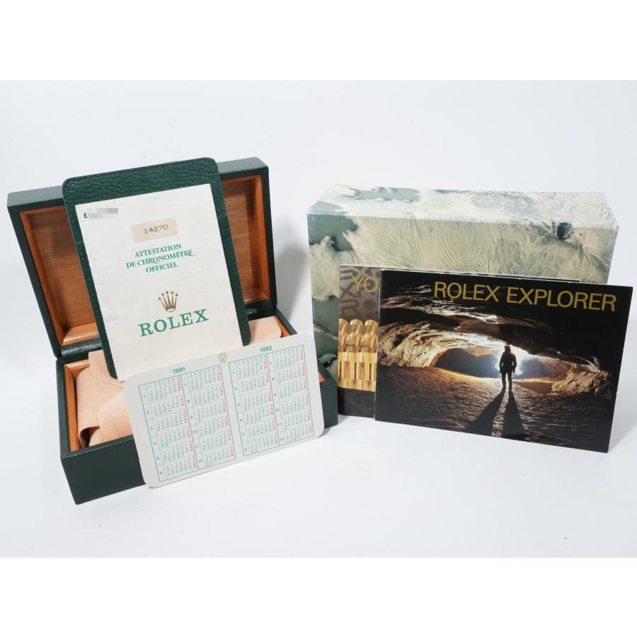 ロレックス エクスプローラーI Ref.14270 ステンレススチール ブラック文字盤 オイスターブレスレット | エクスプローラー（ROLEX） | 09