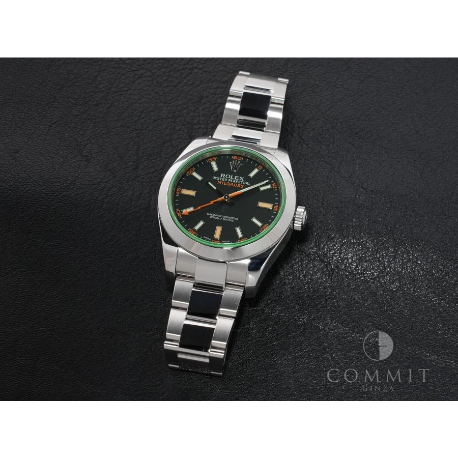 ロレックス ミルガウス Ref.116400GV ステンレススチール ブラック文字盤 | ミルガウス | 10