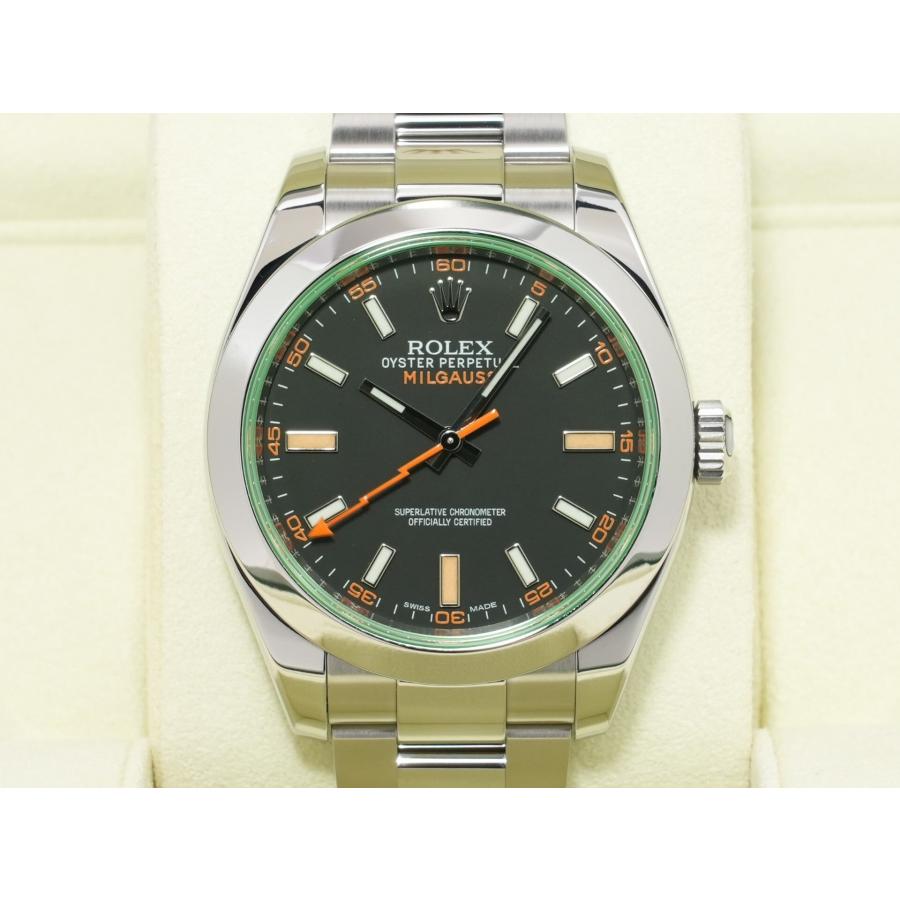 ロレックス ミルガウス Ref.116400GV ステンレススチール ブラック文字盤 | ミルガウス | 01