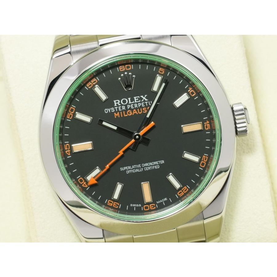 ロレックス ミルガウス Ref.116400GV ステンレススチール ブラック文字盤 | ミルガウス | 02