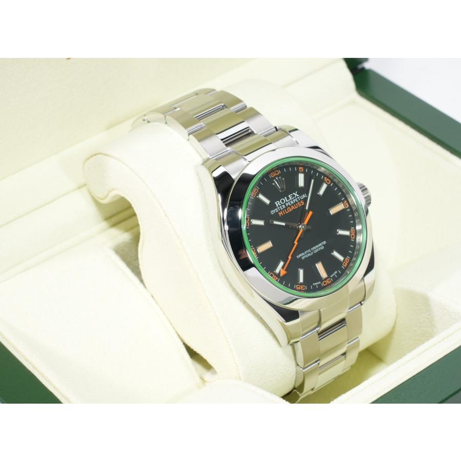 ロレックス ミルガウス Ref.116400GV ステンレススチール ブラック文字盤 | ミルガウス | 04