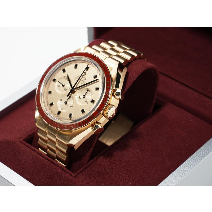 オメガ スピードマスター 記念モデル コーアクシャル マスター クロノメーター Ref.310.60.42.50.99.001 ムーンシャインゴールド イエロー文字盤 | OMEGA | 03