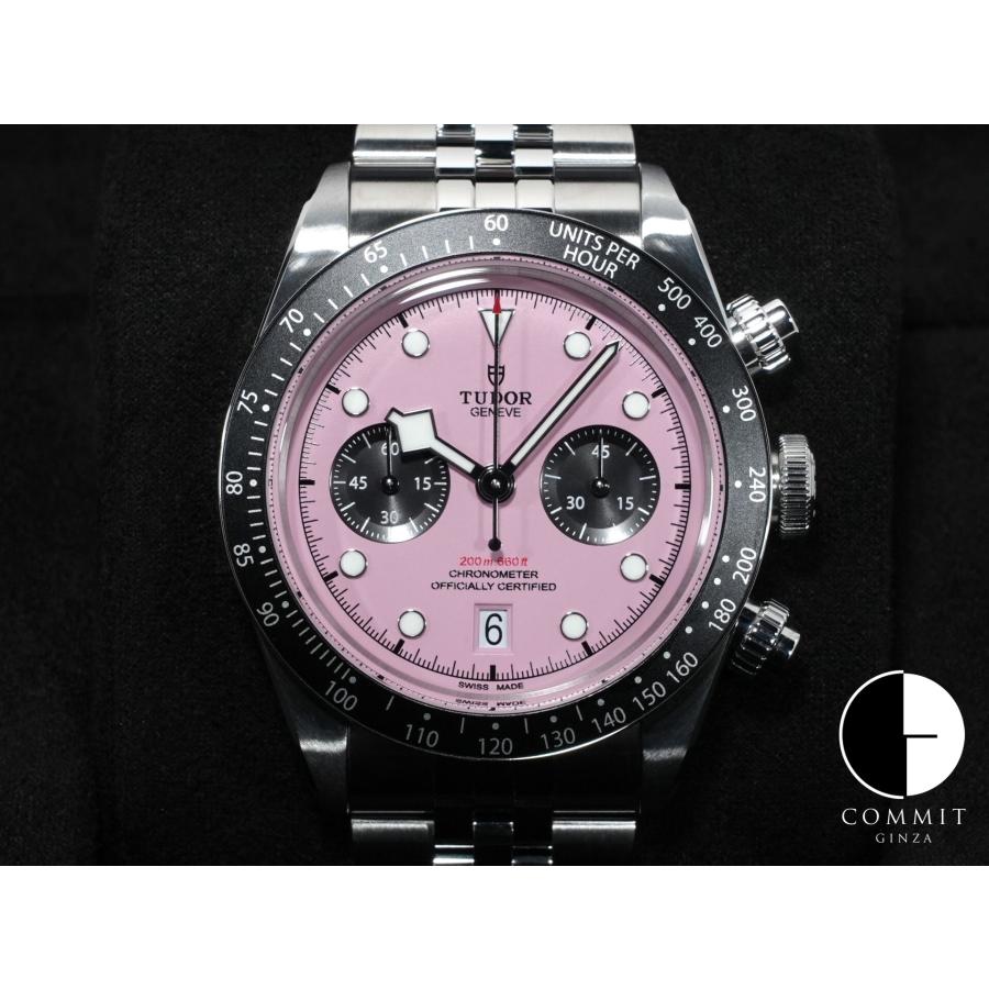 チューダー(チュードル) ブラックベイ クロノ Ref.79360N ステンレススチール ピンク文字盤 | TUDOR