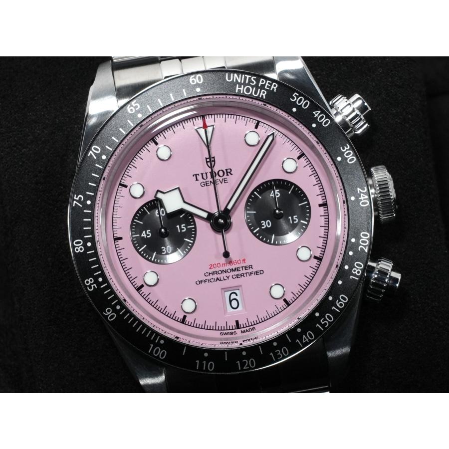チューダー(チュードル) ブラックベイ クロノ Ref.79360N ステンレススチール ピンク文字盤 | TUDOR | 02
