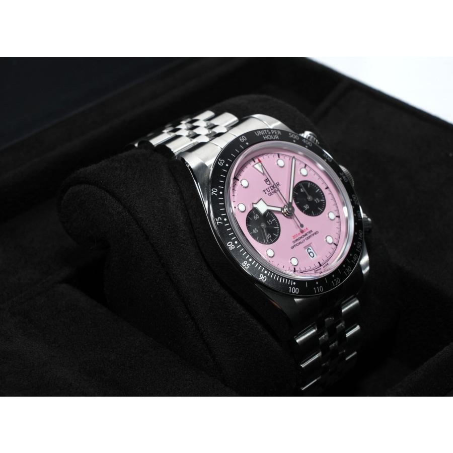 チューダー(チュードル) ブラックベイ クロノ Ref.79360N ステンレススチール ピンク文字盤 | TUDOR | 04