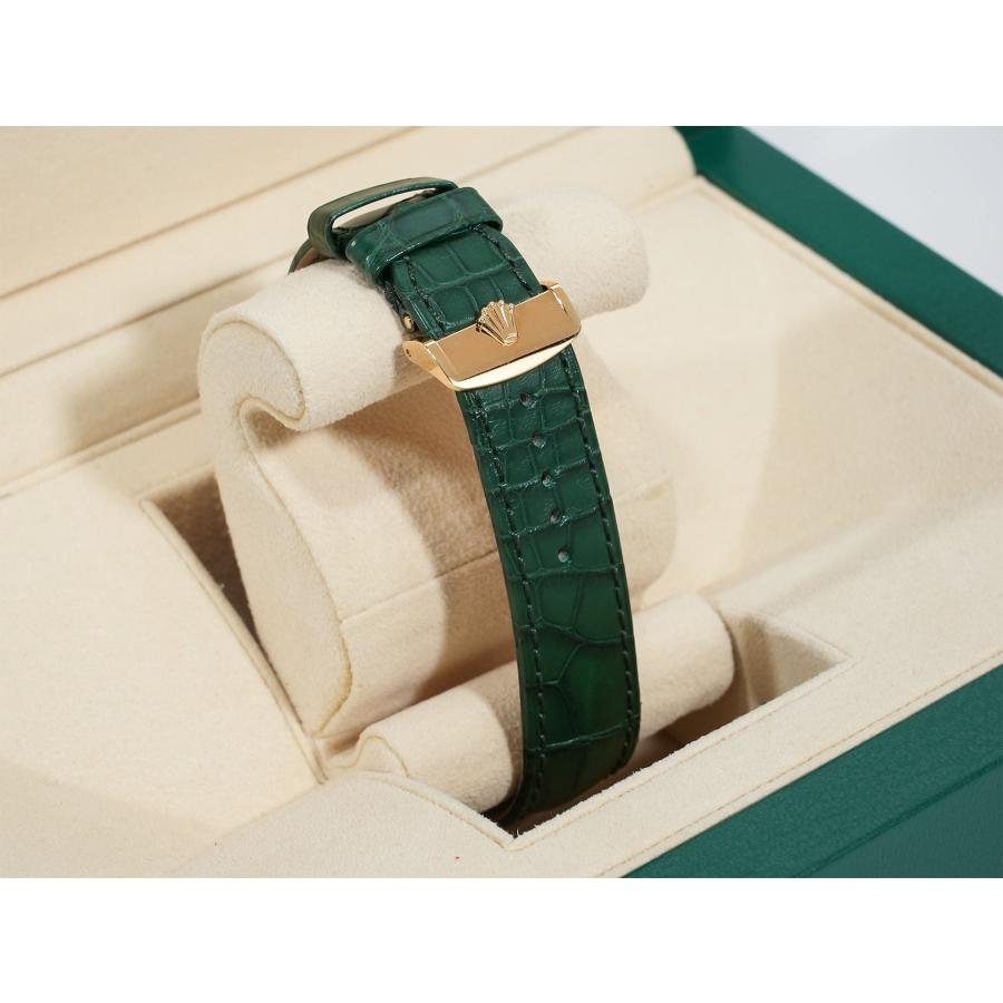 ロレックス デイデイト36 Ref.118138 イエローゴールド グリーンアラビアxパヴェダイヤ文字盤 | デイデイト | 06