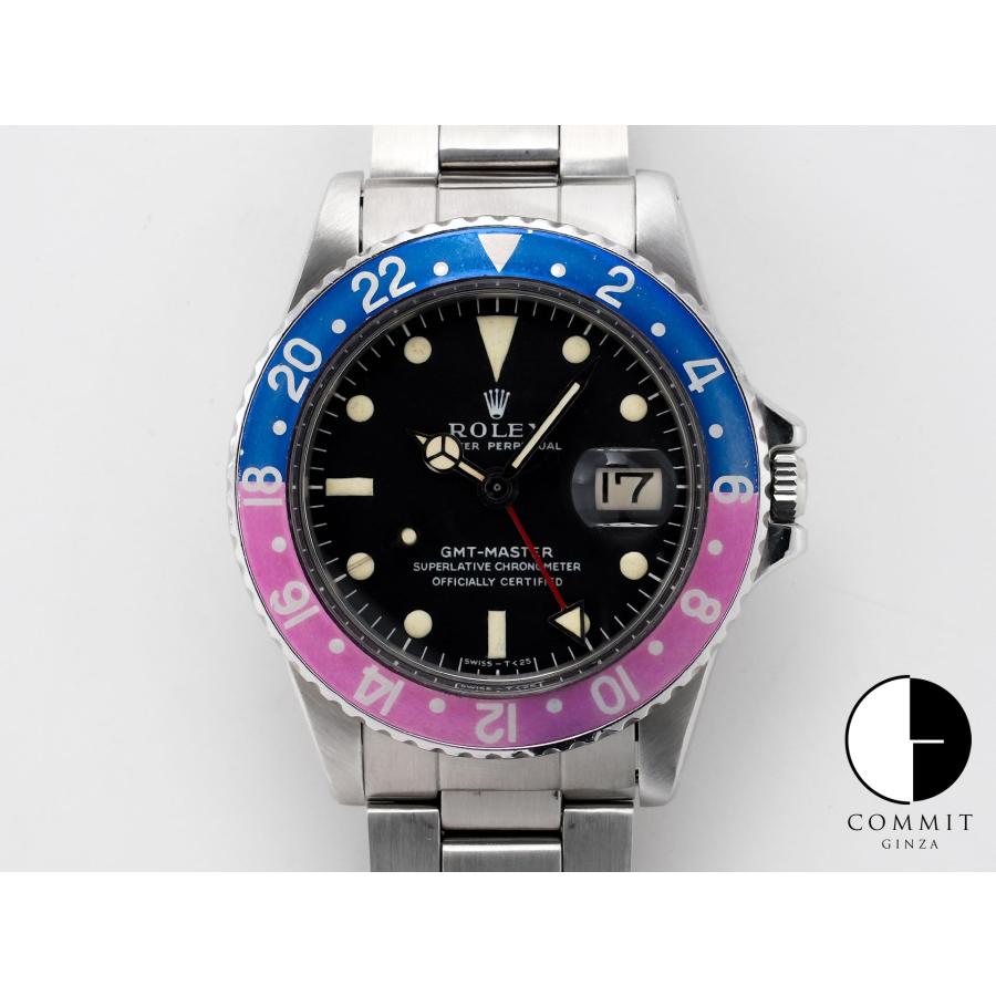 ロレックス GMTマスター Ref.1675 ステンレススチール ブラック文字盤 オイスターブレスレット | GMTマスター