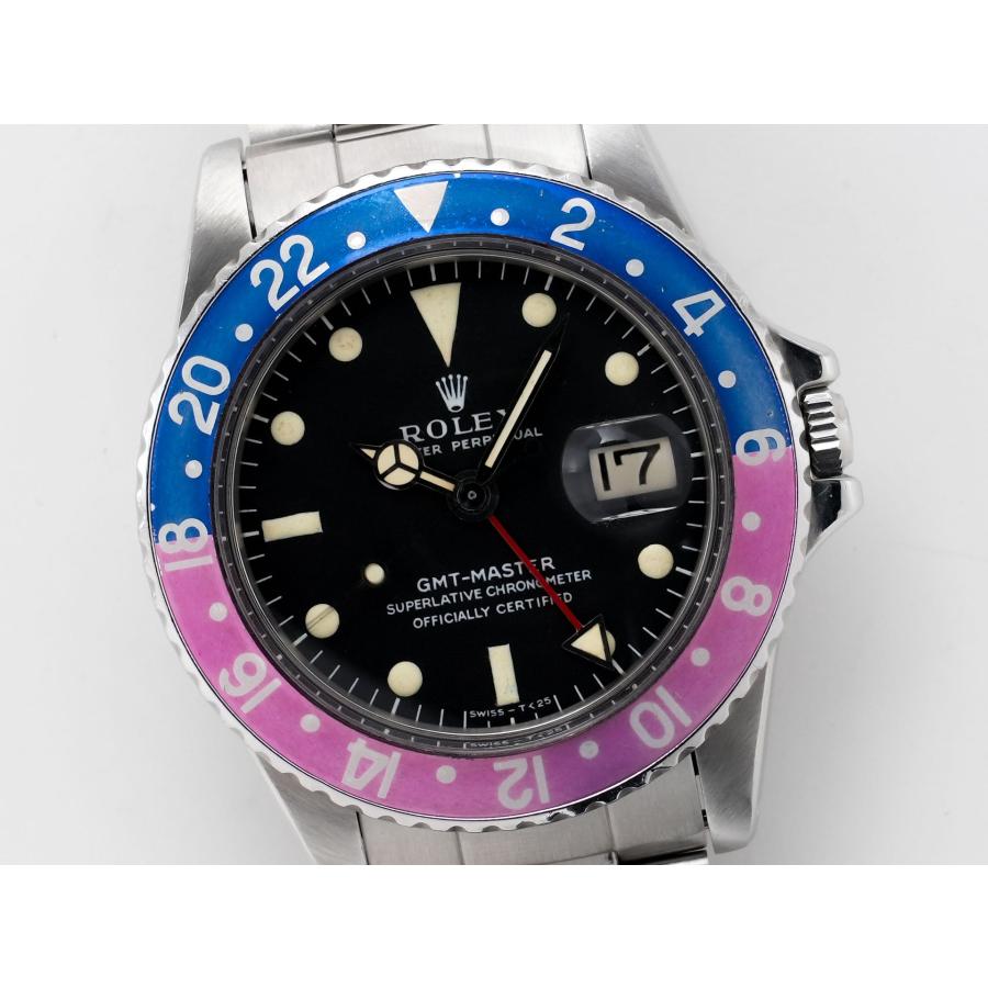 ロレックス GMTマスター Ref.1675 ステンレススチール ブラック文字盤 オイスターブレスレット | GMTマスター | 02