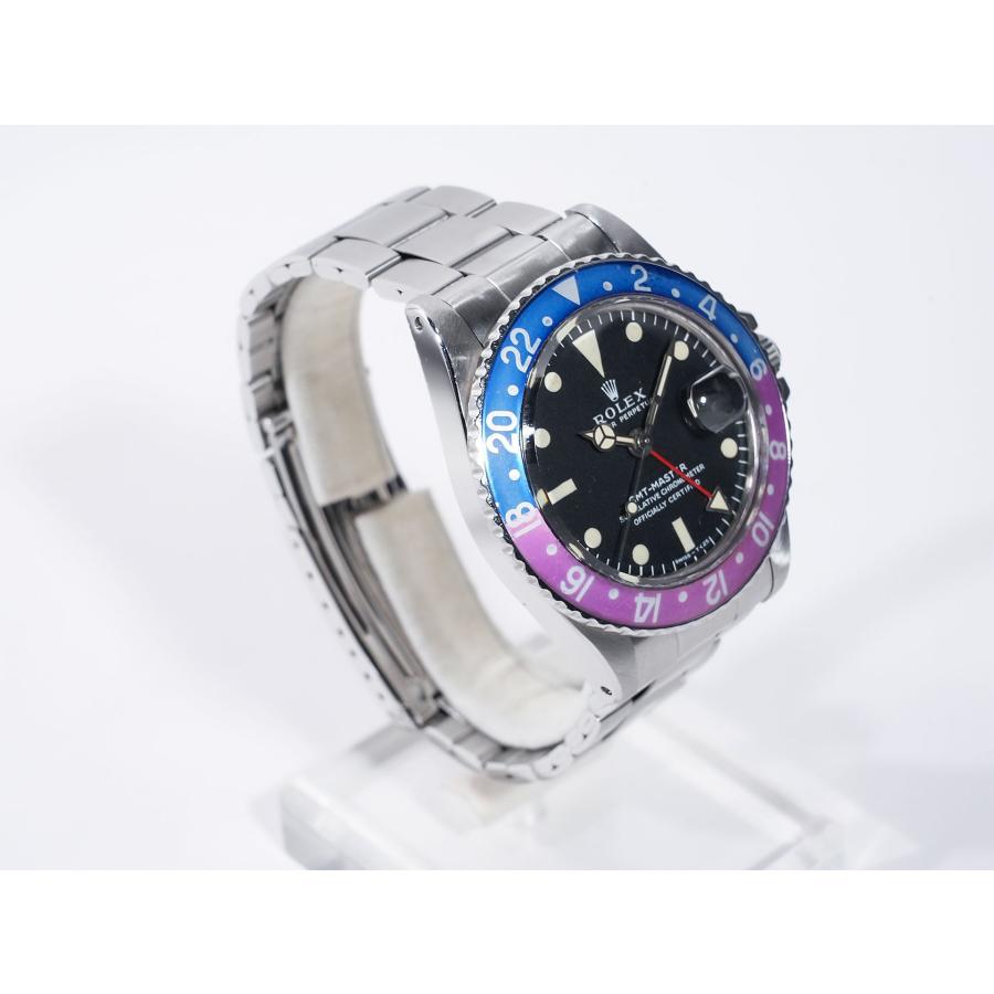 ロレックス GMTマスター Ref.1675 ステンレススチール ブラック文字盤 オイスターブレスレット | GMTマスター | 04