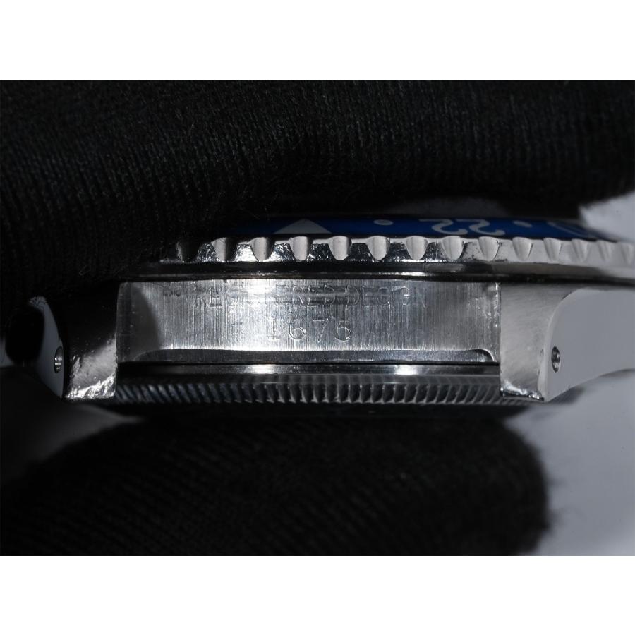 ロレックス GMTマスター Ref.1675 ステンレススチール ブラック文字盤 オイスターブレスレット | GMTマスター | 09