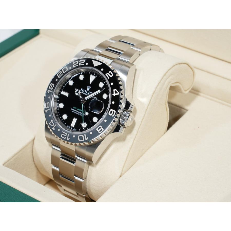ロレックス GMTマスターII Ref.126710GRNR ステンレススチール ブラック文字盤 オイスターブレスレット | GMTマスター | 03