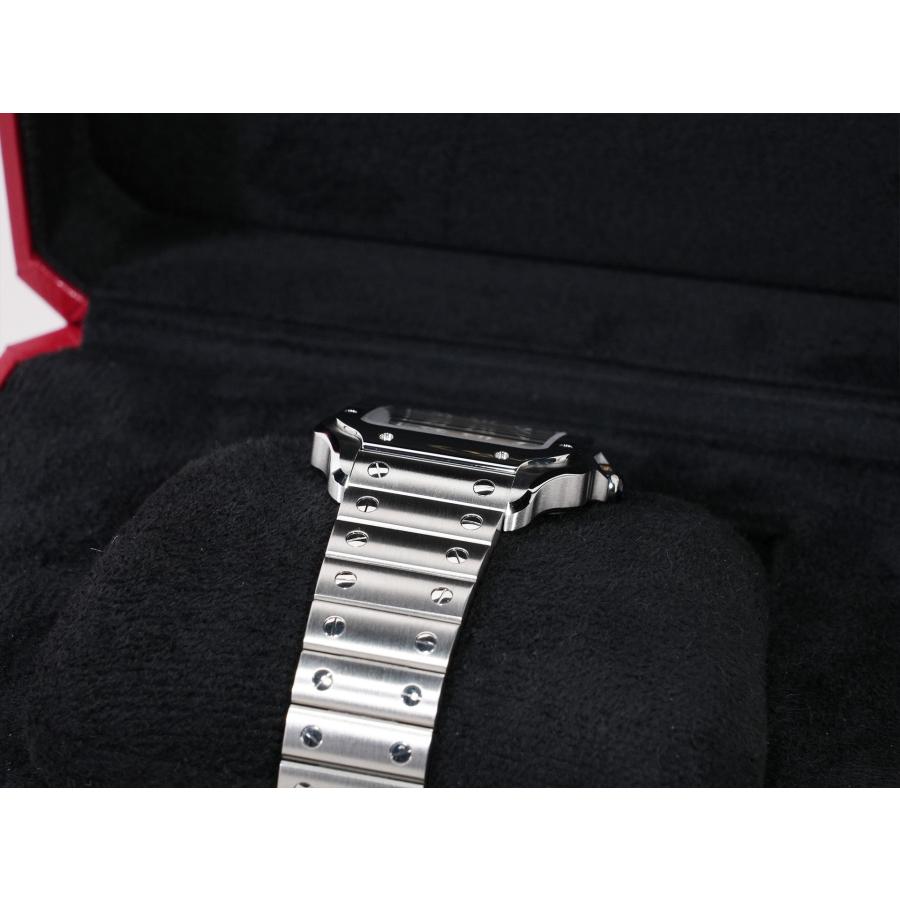 カルティエ サントス ドゥ カルティエ MM Ref.WSSA0065 ステンレススチール ブラウン文字盤 | Cartier | 05
