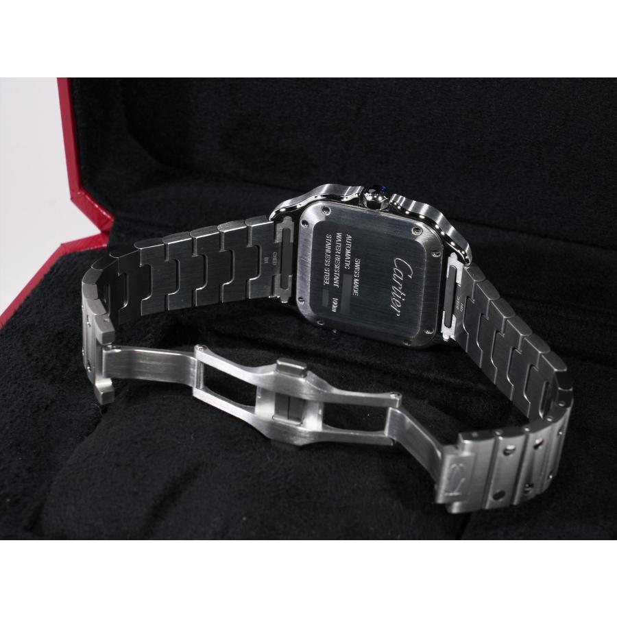 カルティエ サントス ドゥ カルティエ MM Ref.WSSA0065 ステンレススチール ブラウン文字盤 | Cartier | 07