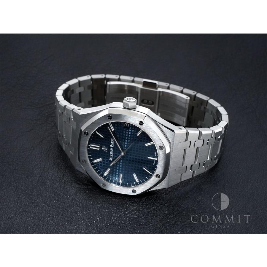 オーデマピゲ ロイヤルオーク Ref.15500ST.OO.1220ST.01 ステンレススチール ブルー文字盤 | ロイヤルオーク | 10