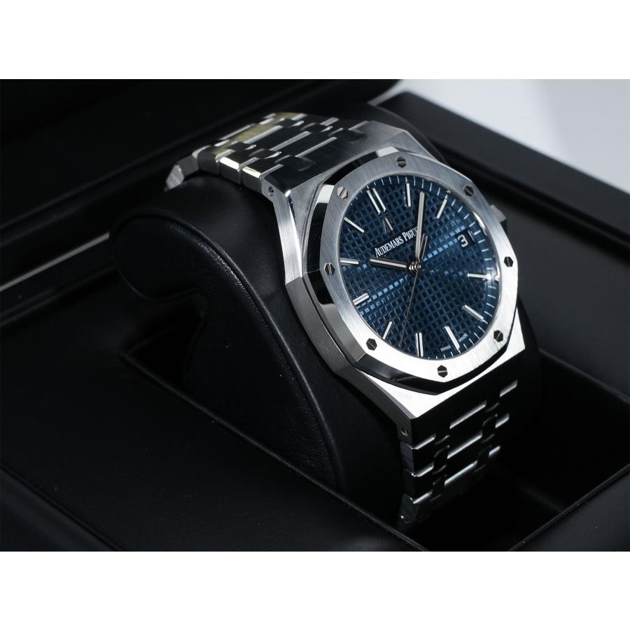 オーデマピゲ ロイヤルオーク Ref.15500ST.OO.1220ST.01 ステンレススチール ブルー文字盤 | ロイヤルオーク | 04