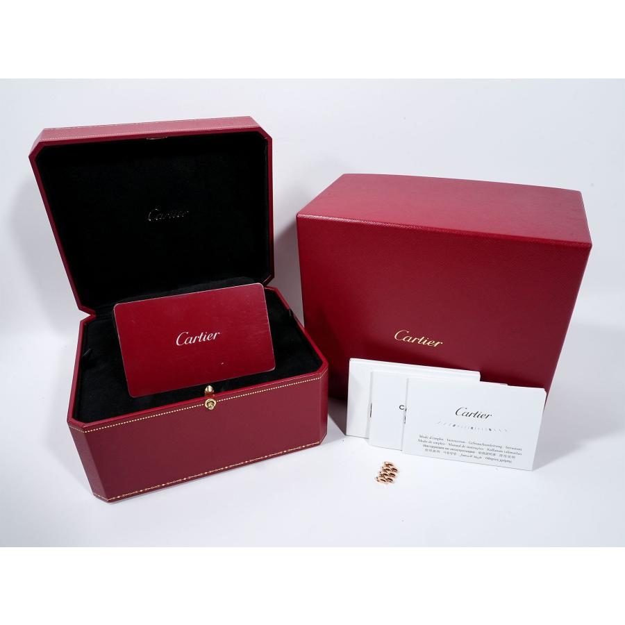 カルティエ タンク ルイ カルティエ SM Ref.WGTA0023 ローズゴールド シルバー文字盤 | Cartier | 09