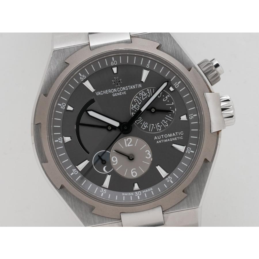 ヴァシュロンコンスタンタン オーヴァーシーズ デュアルタイム Ref.47450/000W-9511 SS x TI グレー文字盤 | VACHERON CONSTANTIN | 02